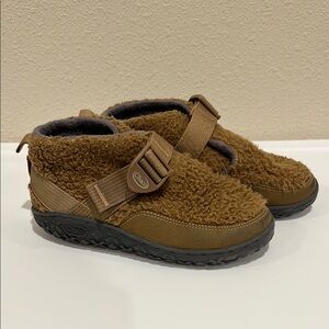 Chaco Kids Brown Fleece Shoes